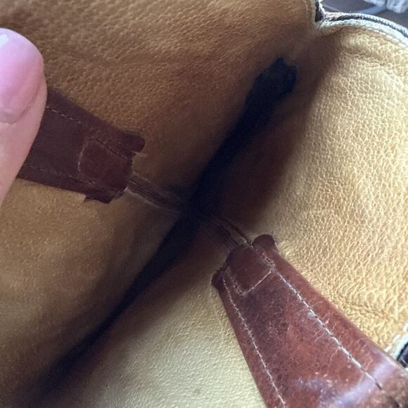 Cowboy J. Chisholm Brown Leather Boots size 11D Handcrafted in the USA main image 4